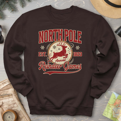 North Pole Annual Reindeer Games Sweatshirt