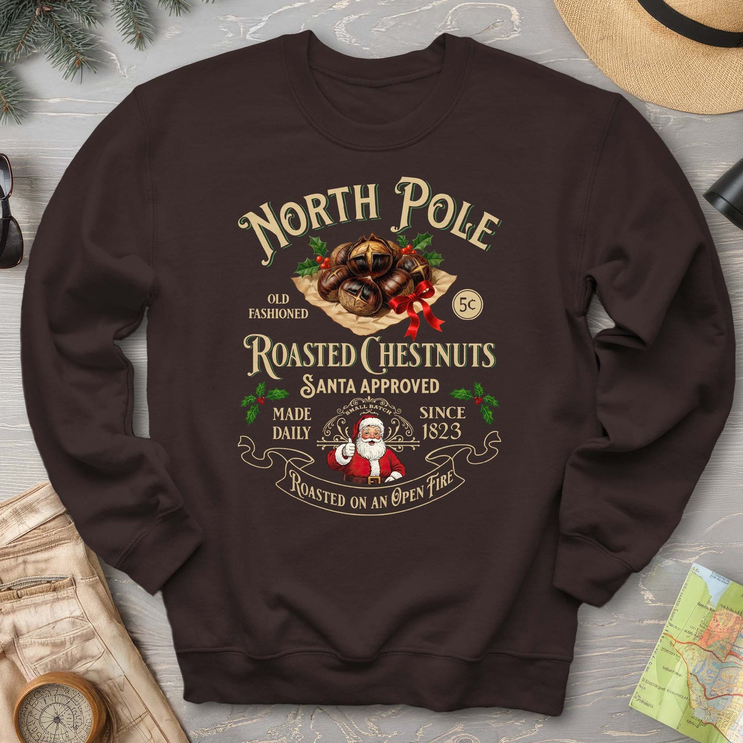 North Pole Roasted Chestnuts Sweatshirt