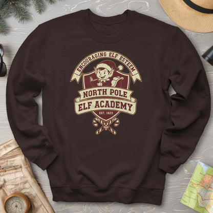 North Pole Elf Academy Sweatshirt