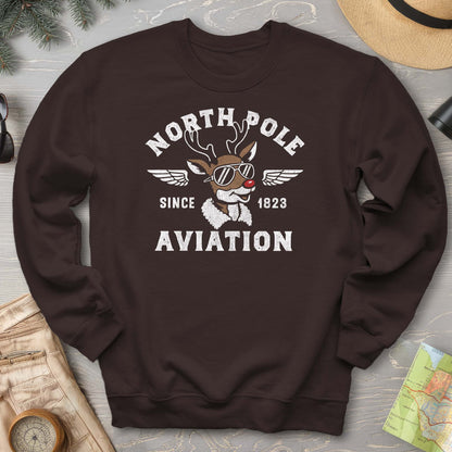 North Pole Aviation Sweatshirt