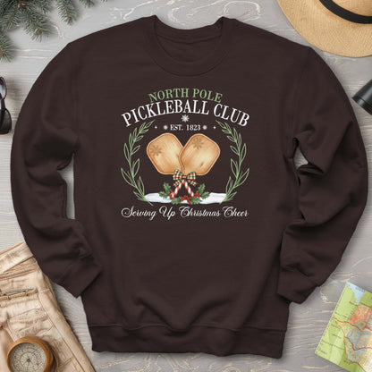 North Pole Pickleball Club Sweatshirt