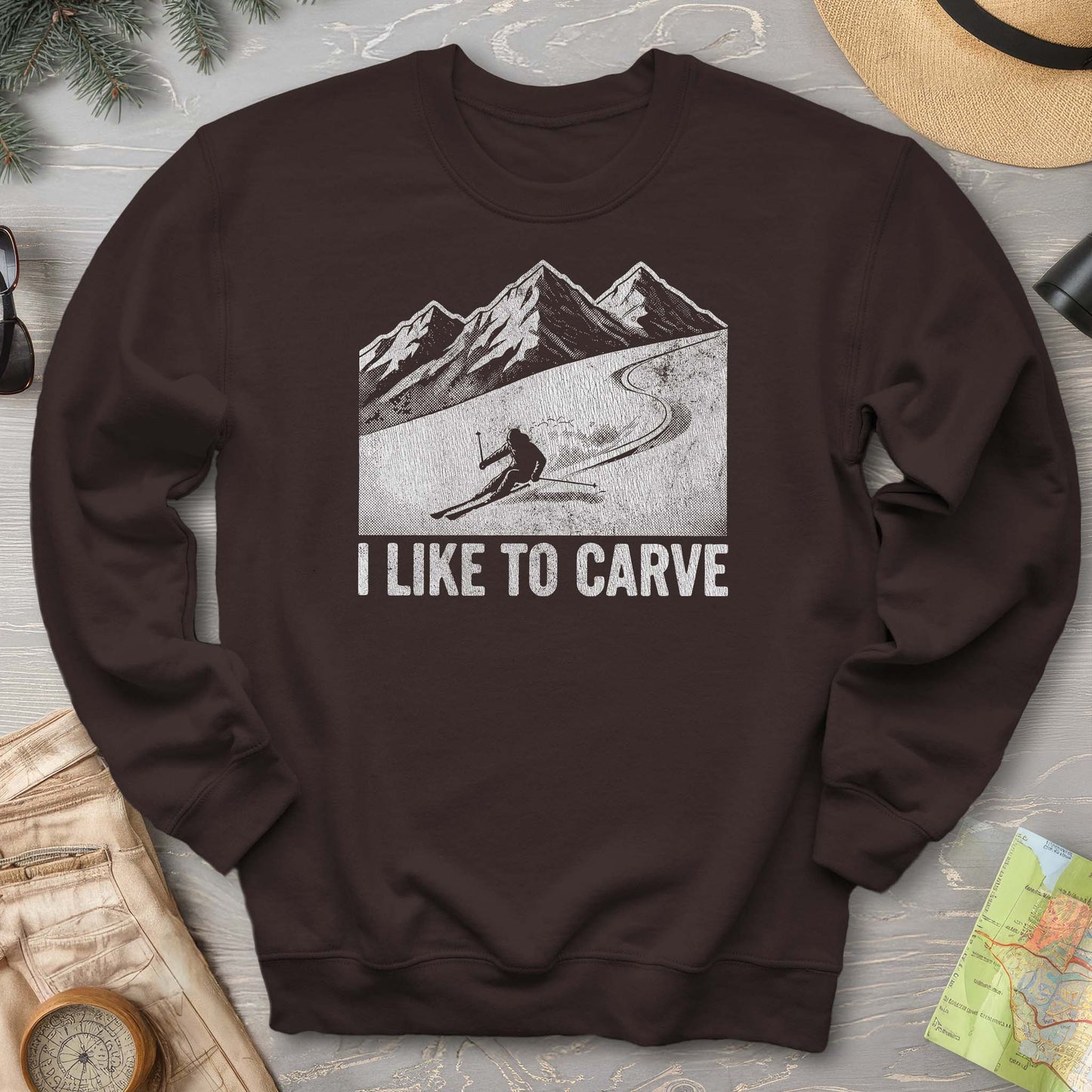 I Like To Carve Sweatshirt