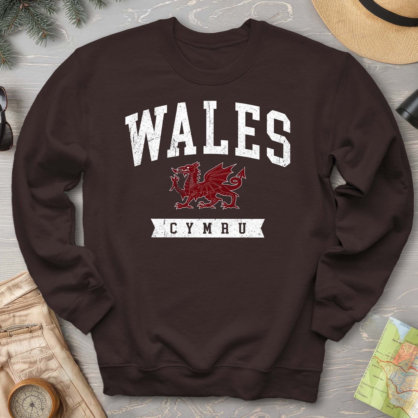Wales Varsity Dragon Sweatshirt