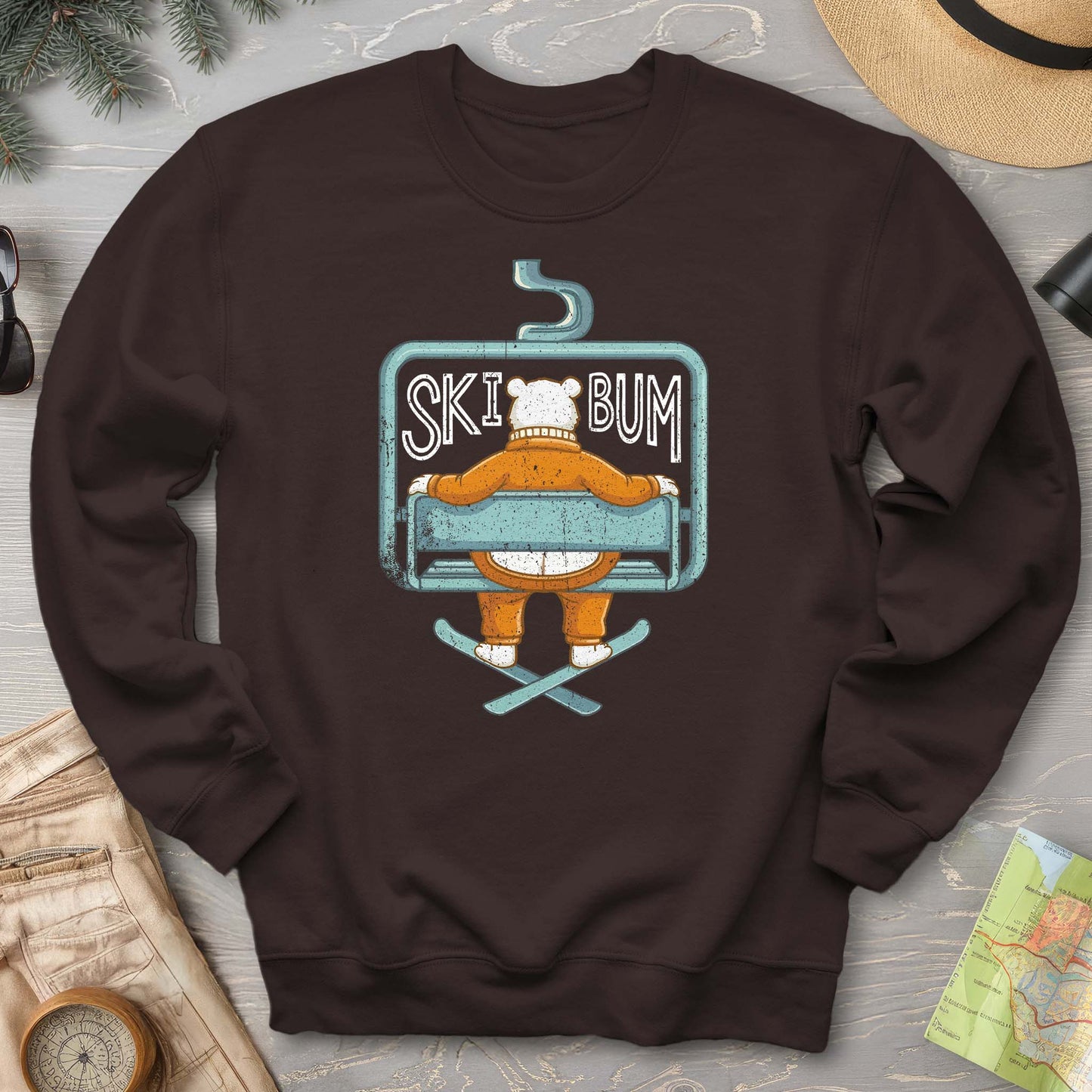 Ski Bum Chairlift Sweatshirt