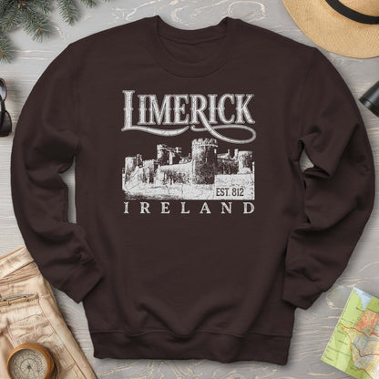 Limerick Ireland Vintage Print Sweatshirt