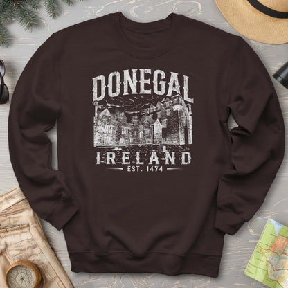 Donegal Ireland Vintage Print Sweatshirt