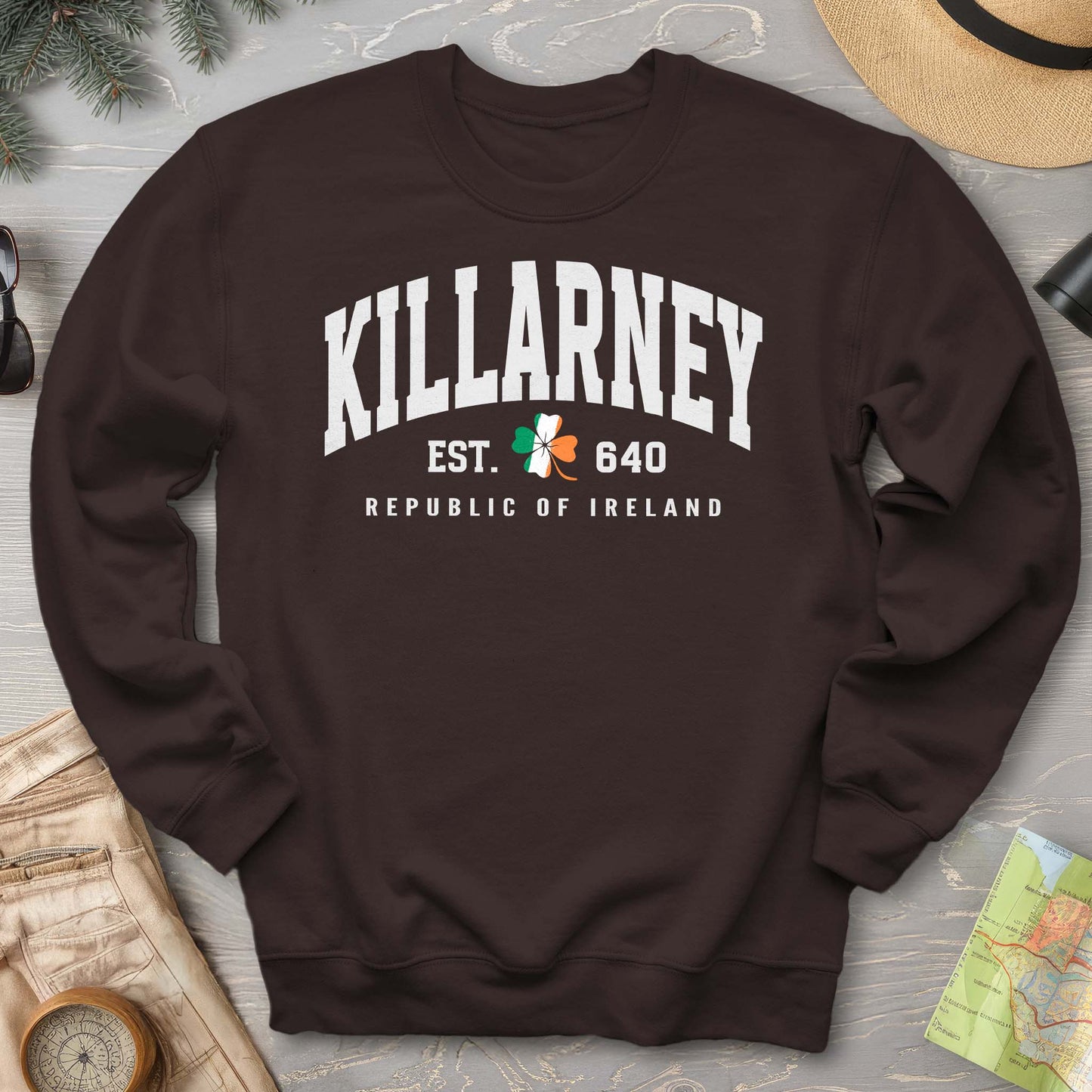 Killarney Varsity Flag Sweatshirt