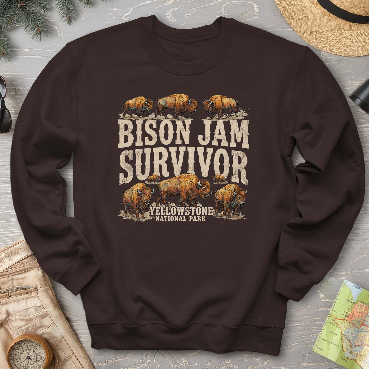 Bison Jam Survivor Sweatshirt