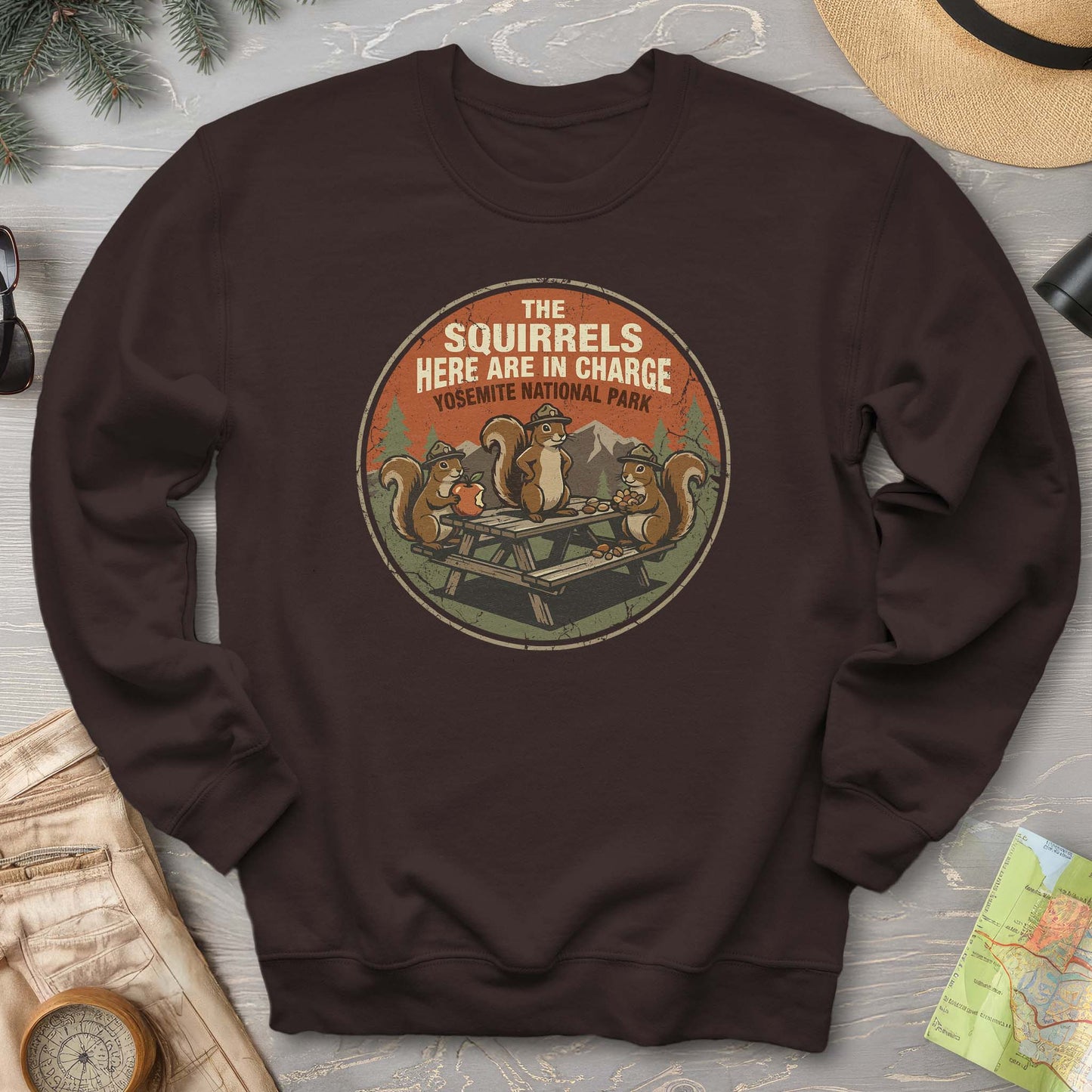 Yosemite Squirrels Sweatshirt