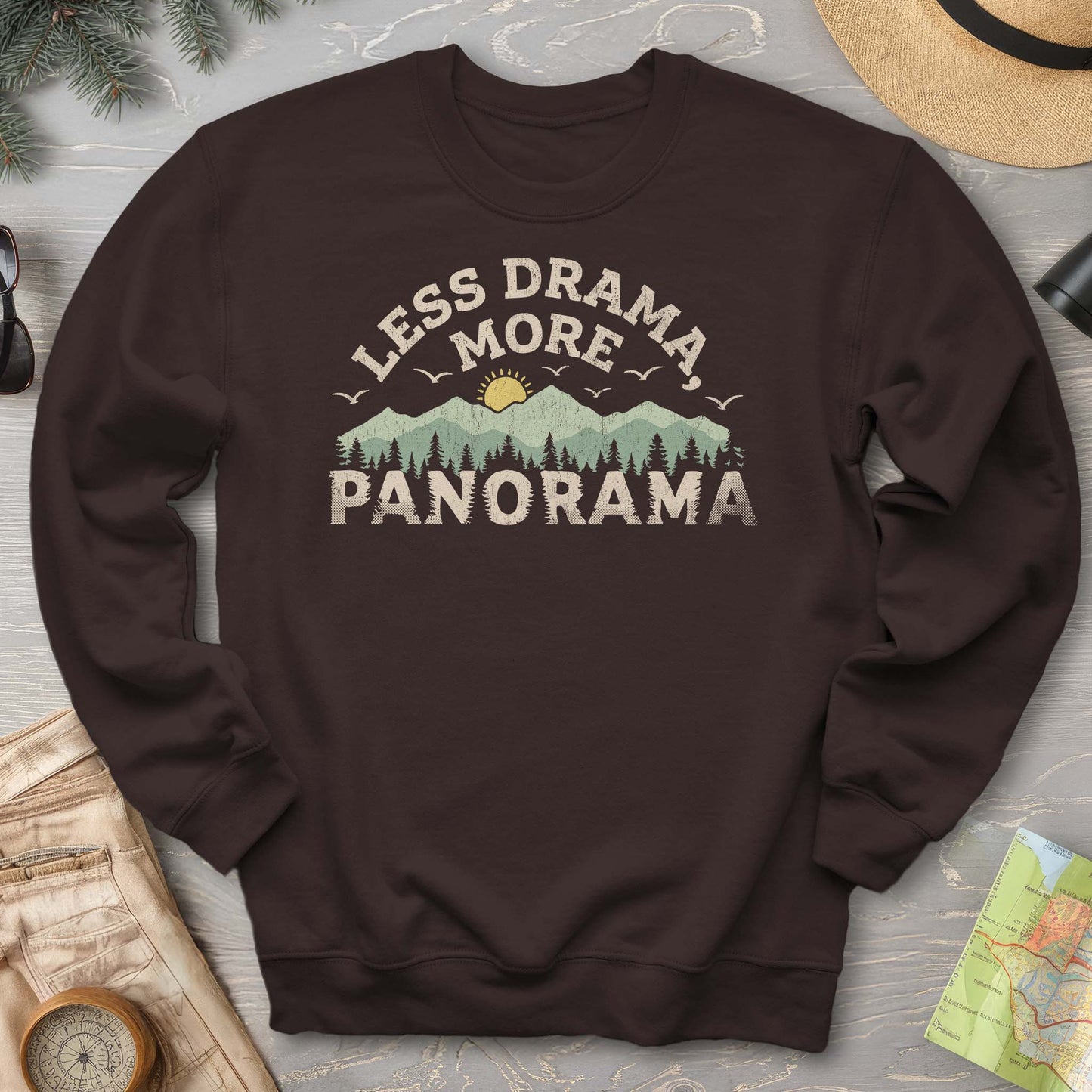 Less Drama More Panorama Sweatshirt