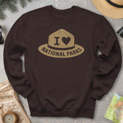 Parks Ranger Hat Sweatshirt