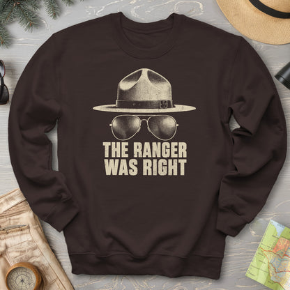 Ranger Was Right Halftone Sweatshirt