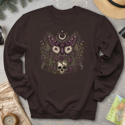 Gothic Thistle Moth Sweatshirt