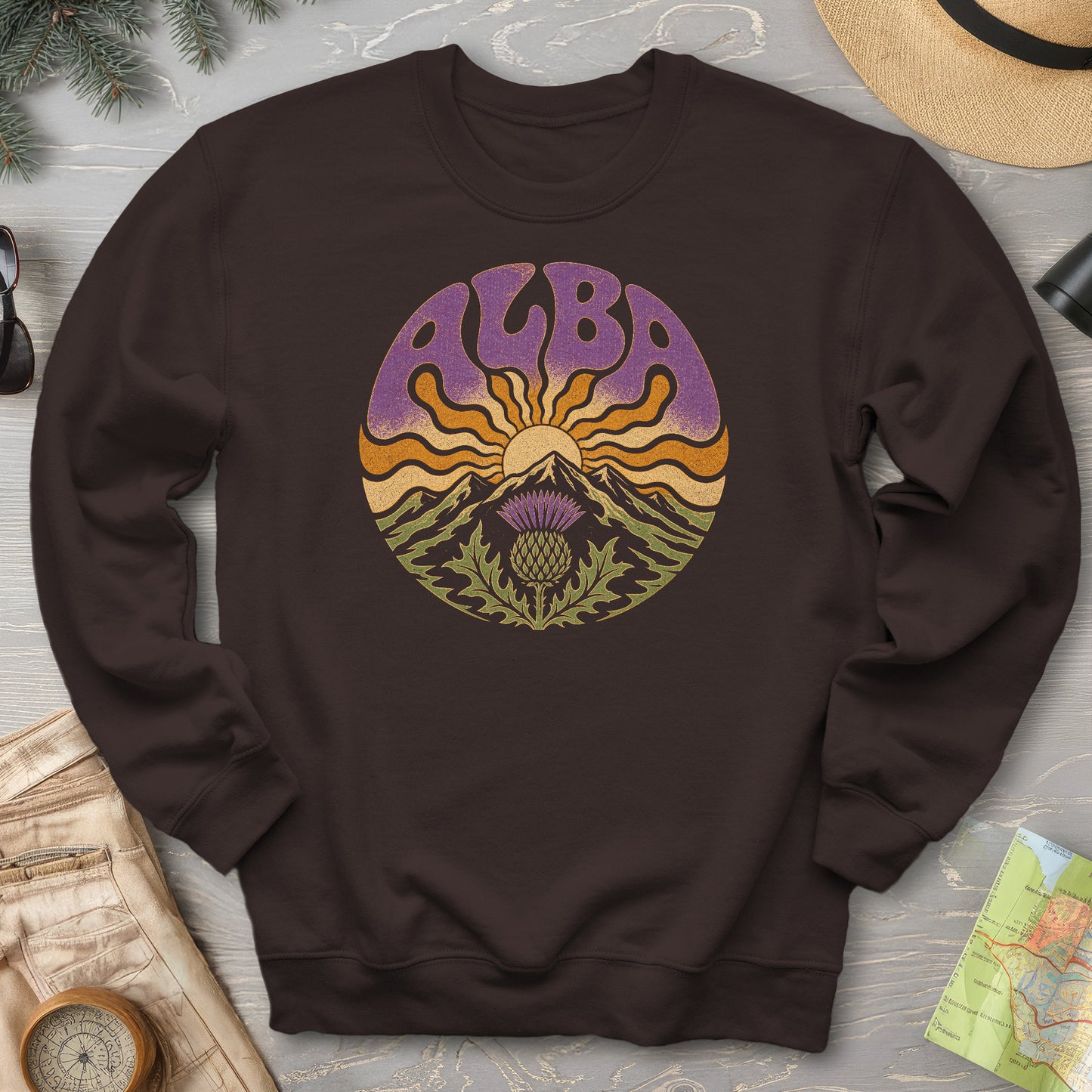 Alba Groovy Sunrise Sweatshirt