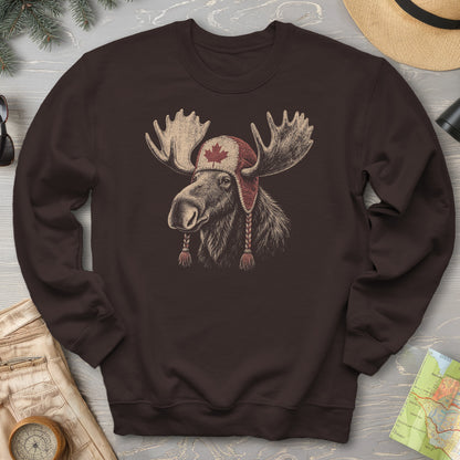 Canada Moose Cap Sweatshirt