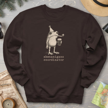 Shenanigans Coordinator Frog Sweatshirt