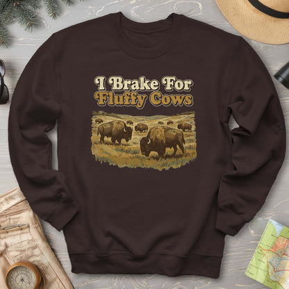 Fluffy Cow Brake Sweatshirt