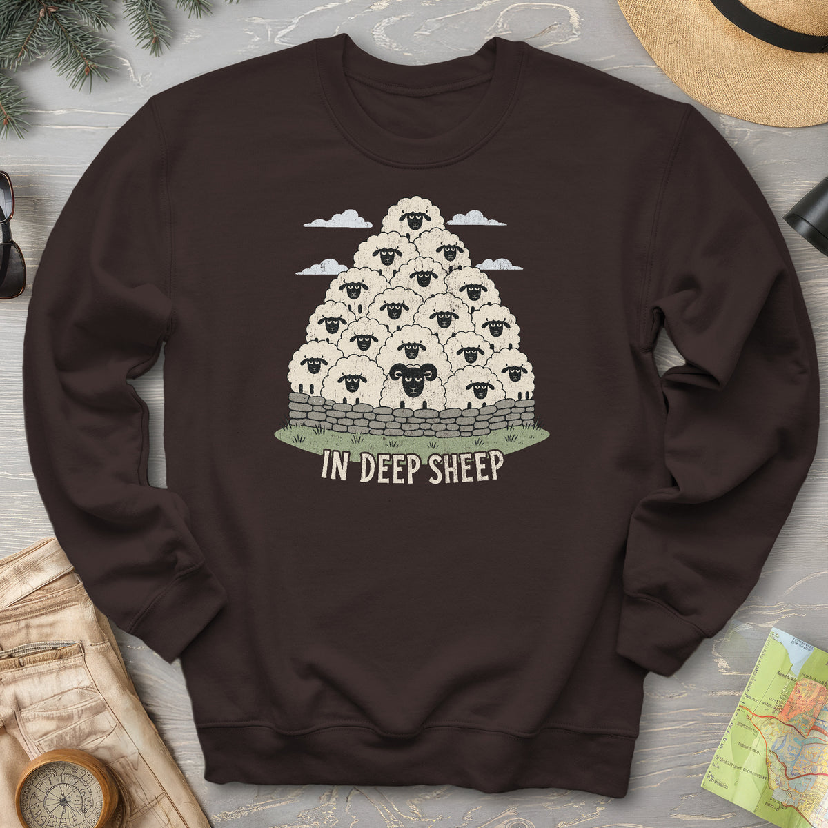 In Deep Sheep Sweatshirt