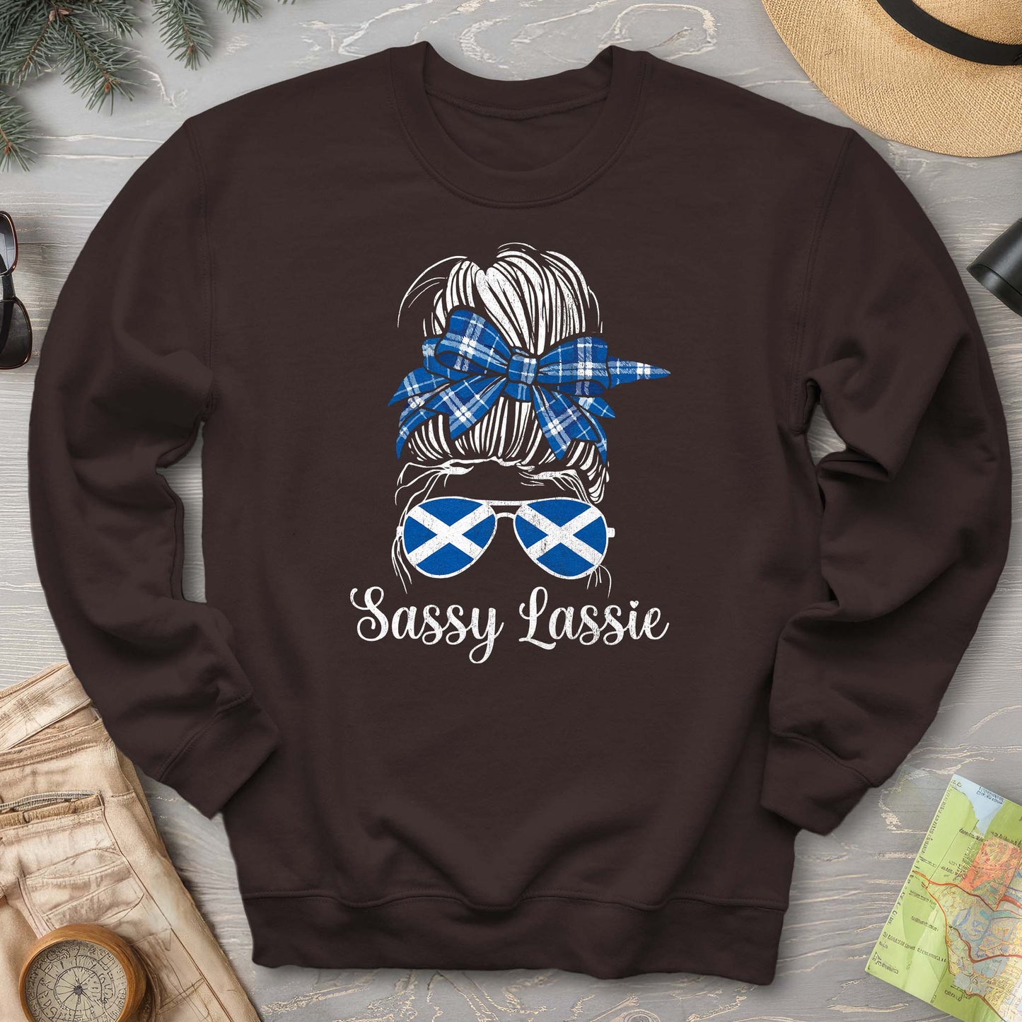 Scottish Sassy Lassy Sweatshirt
