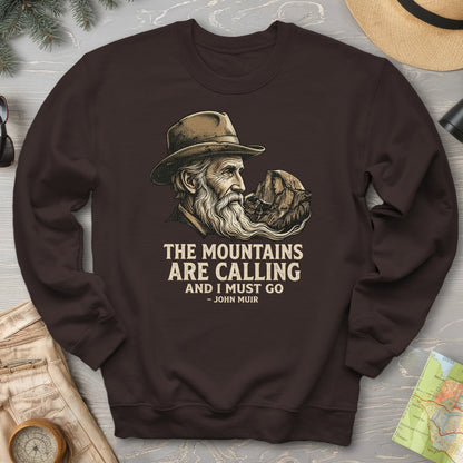 22026052002 The Mountains Are Calling V01 - Gildan 18000 Sweatshirt