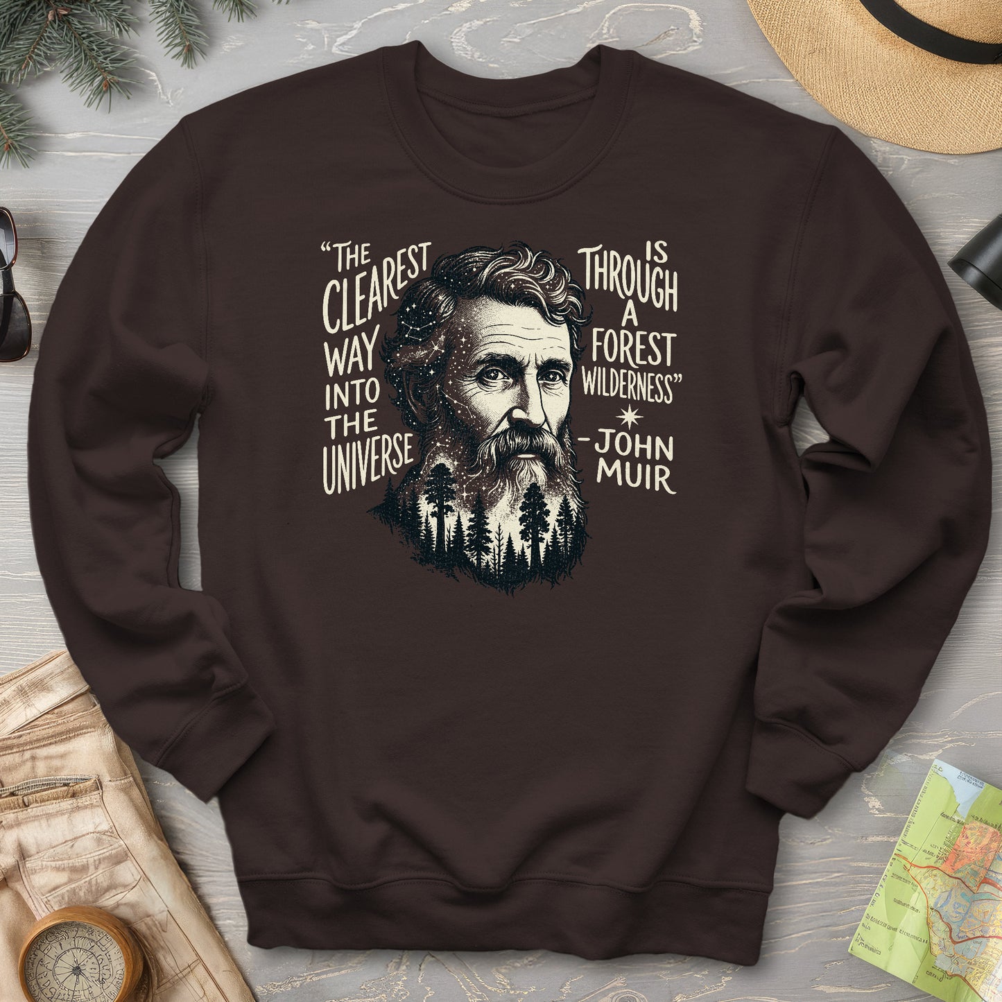 John Muir Universe Sweatshirt