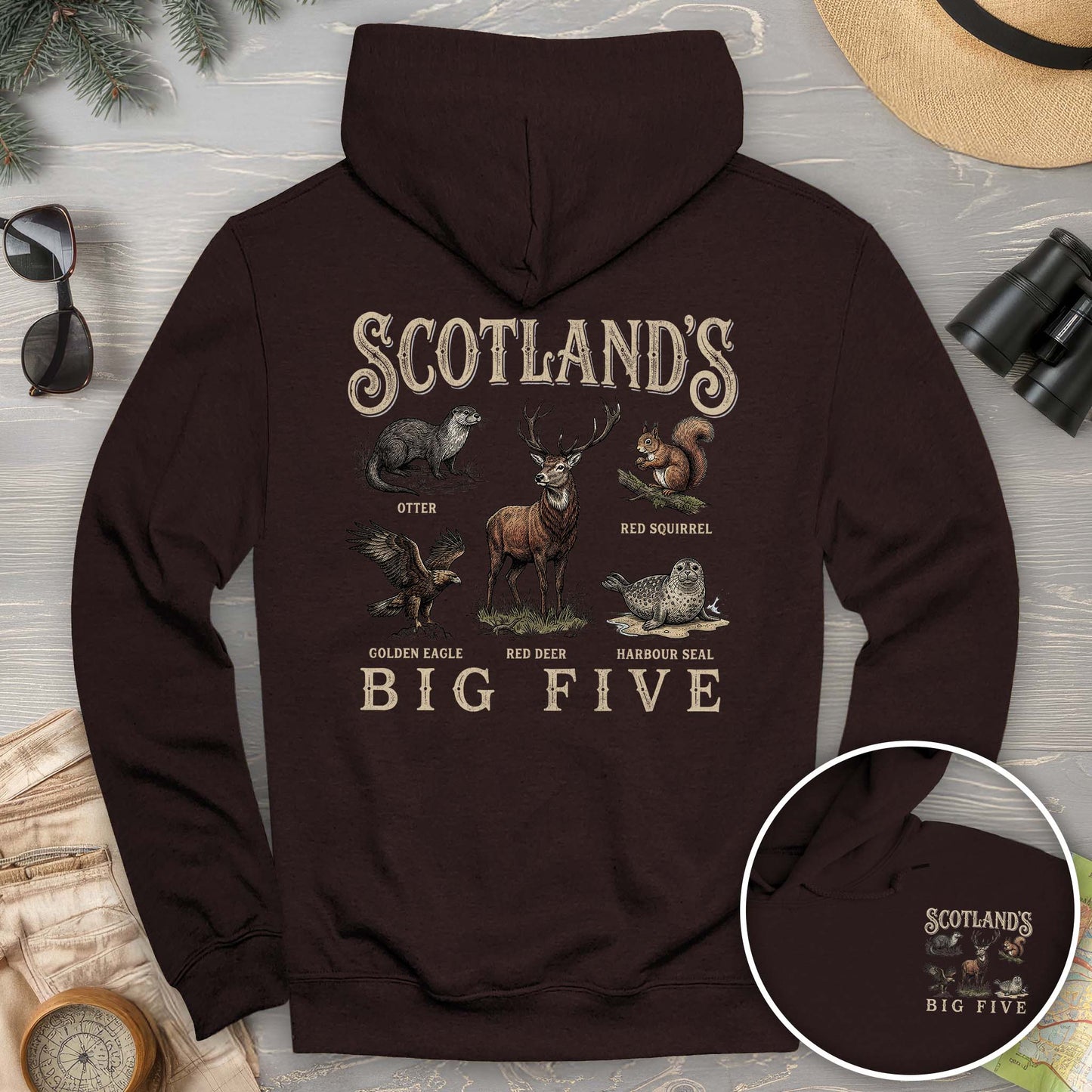 Scotland's Big Five Hoodie