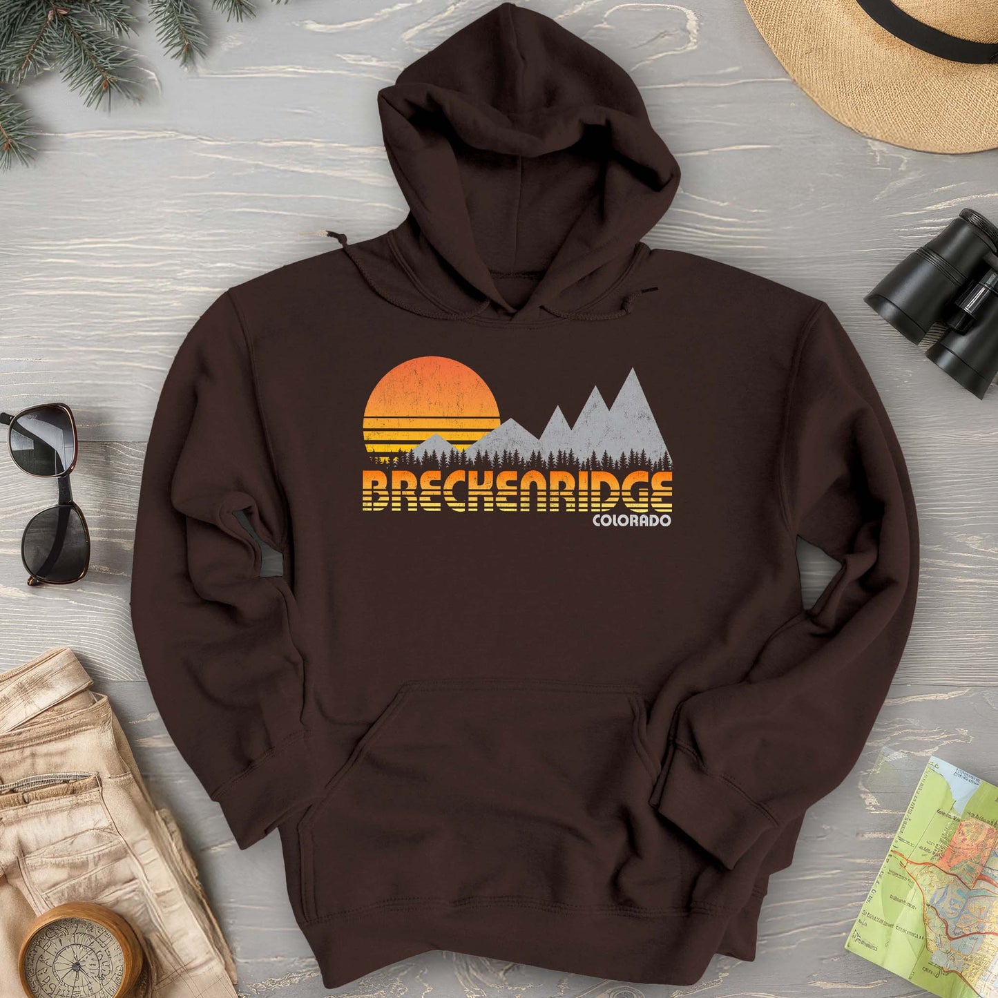 Breckenridge "80's Retro" Hoodie