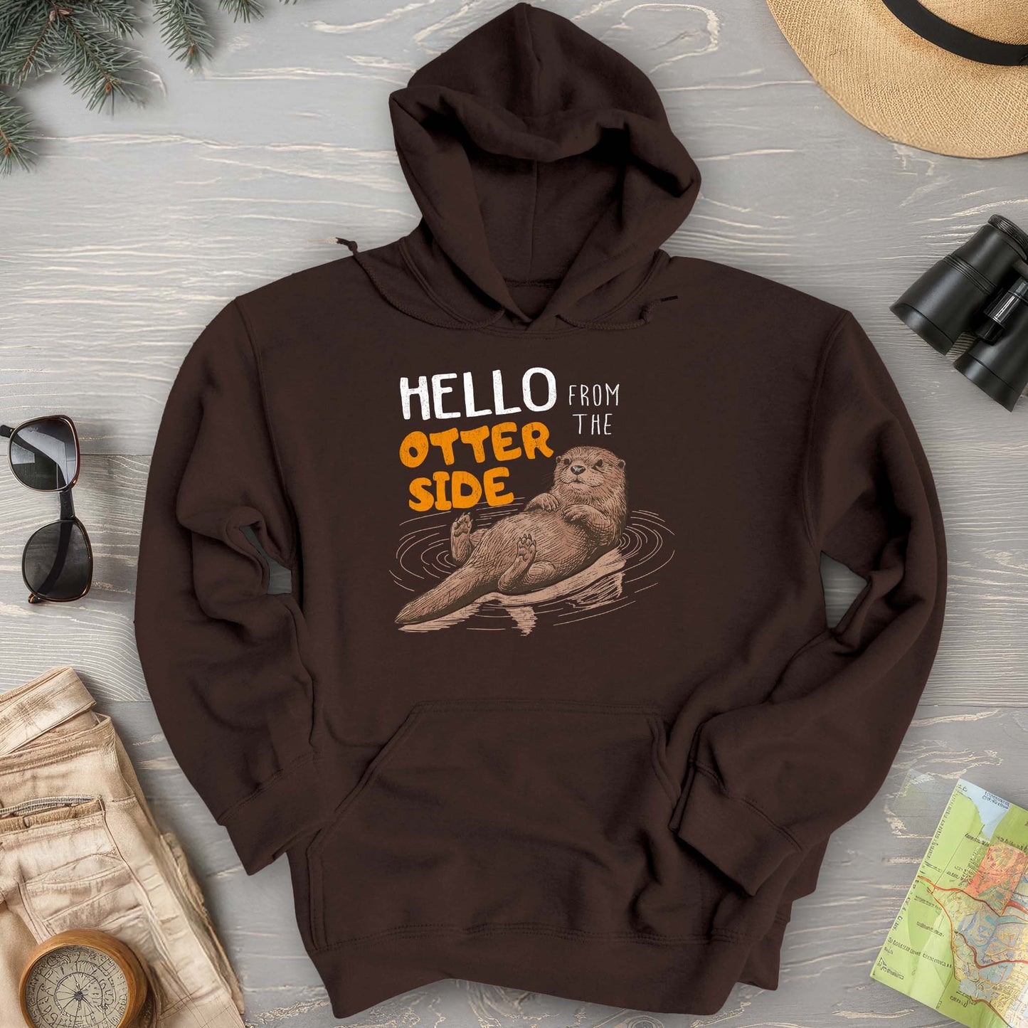 Hello From the Otter Side Hoodie