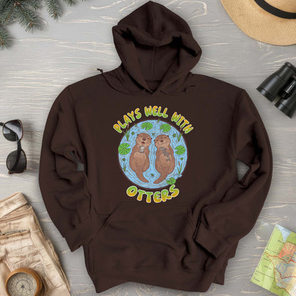 Plays Well With Otters Hoodie