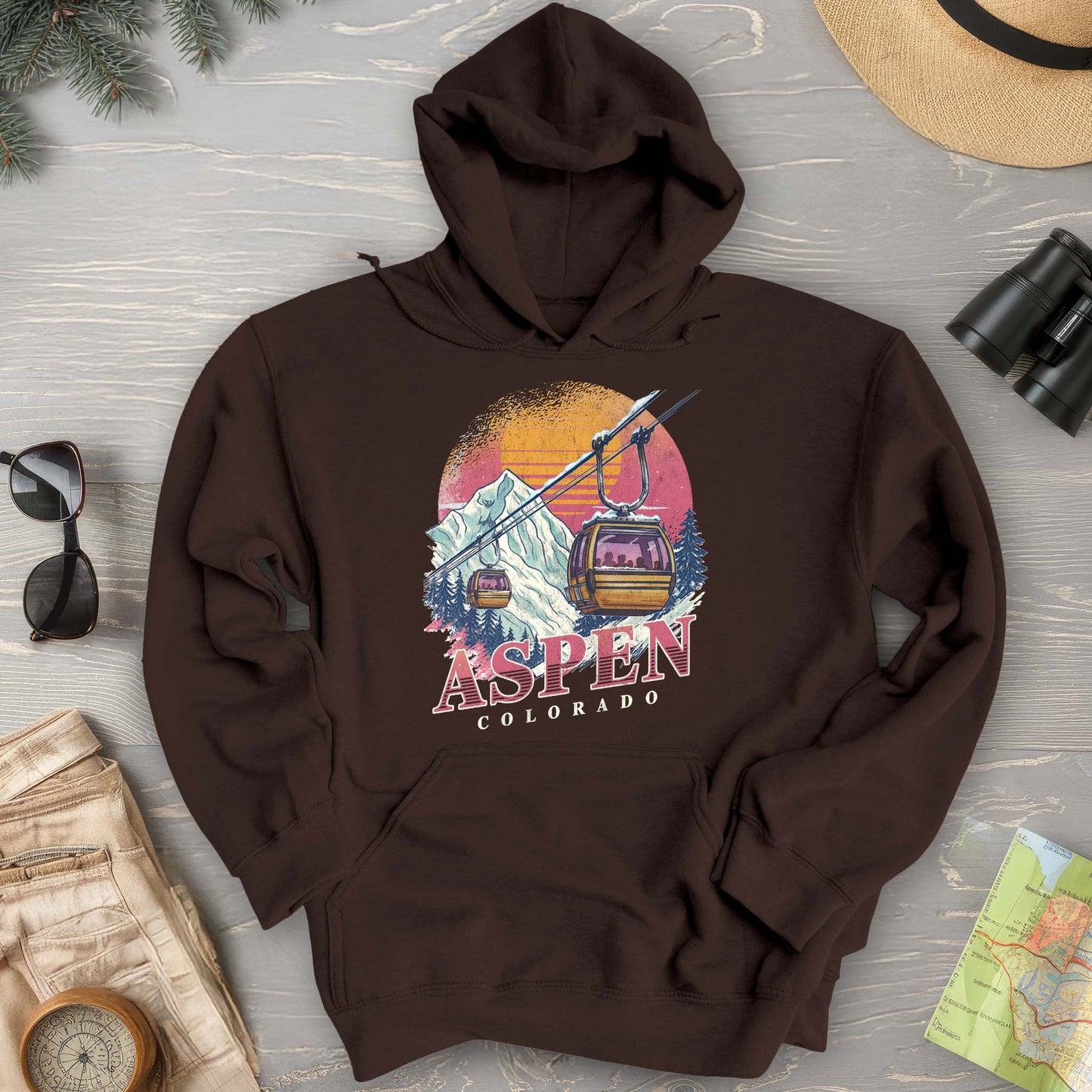 Aspen Retro Blast Hoodie