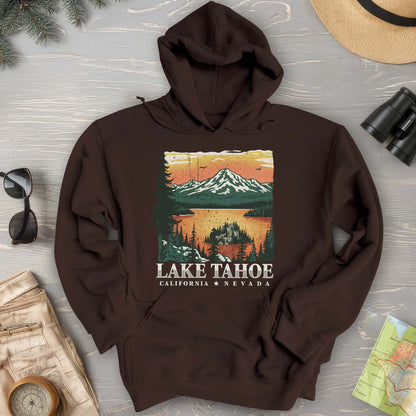 Lake Tahoe Emerald Bay Sunset Hoodie