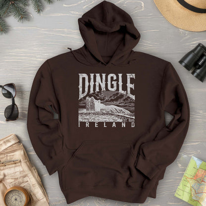 Dingle Ireland Vintage Print Hoodie
