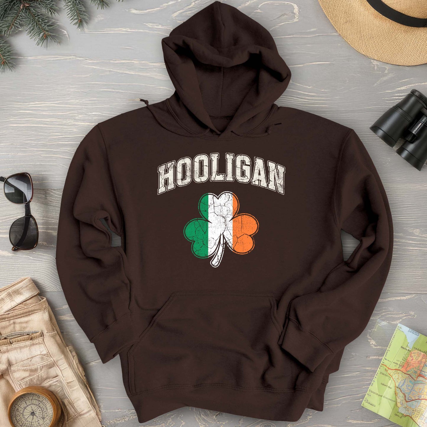 Hooligan Shamrock Hoodie