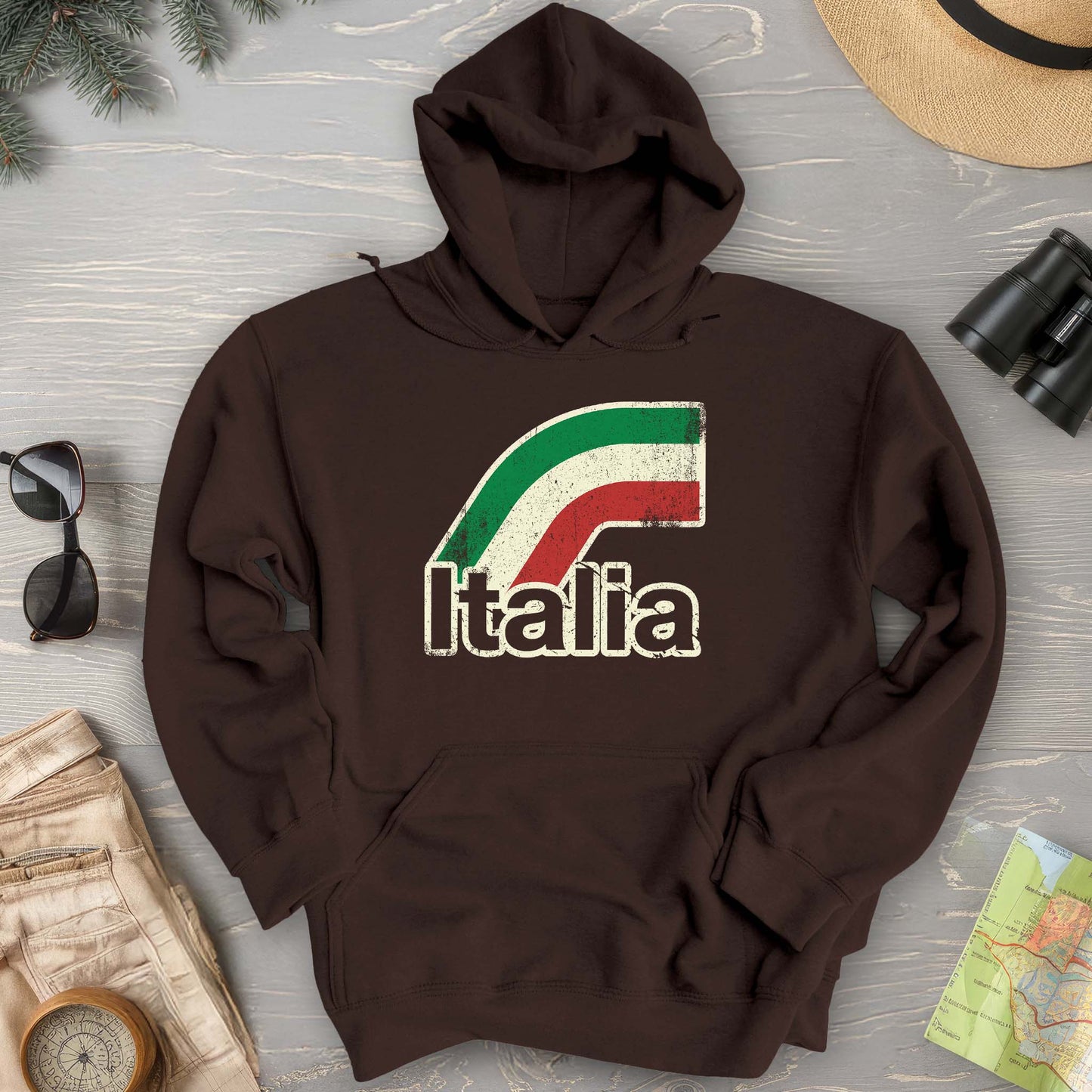 Italia Stripes Hoodie