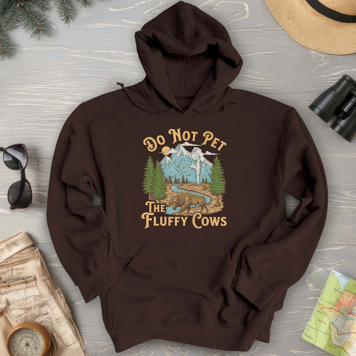 Fluffy Cows Yellowstone Hoodie