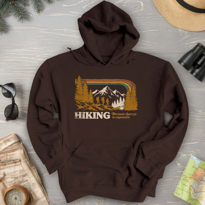 Hiking Retro Therapy Hoodie