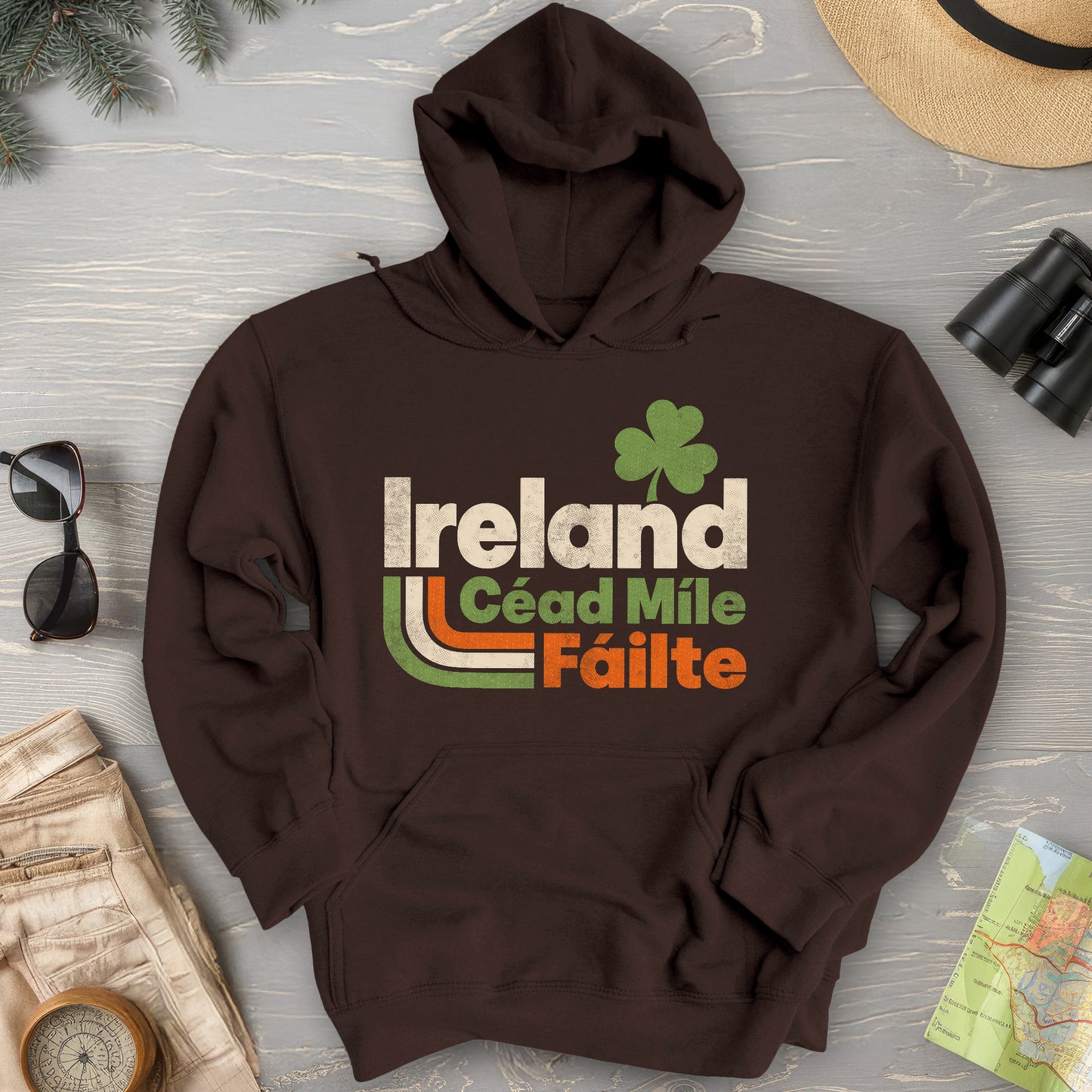 Ireland 70's Throwback Hoodie