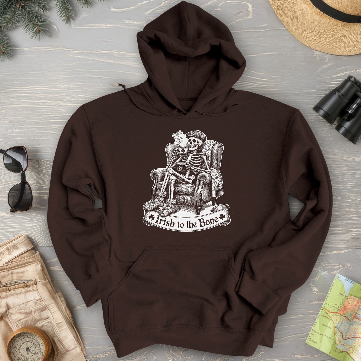 Irish Bone Tea Hoodie