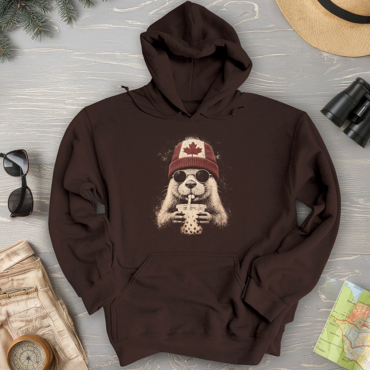 Canada Beaver Attitude Hoodie