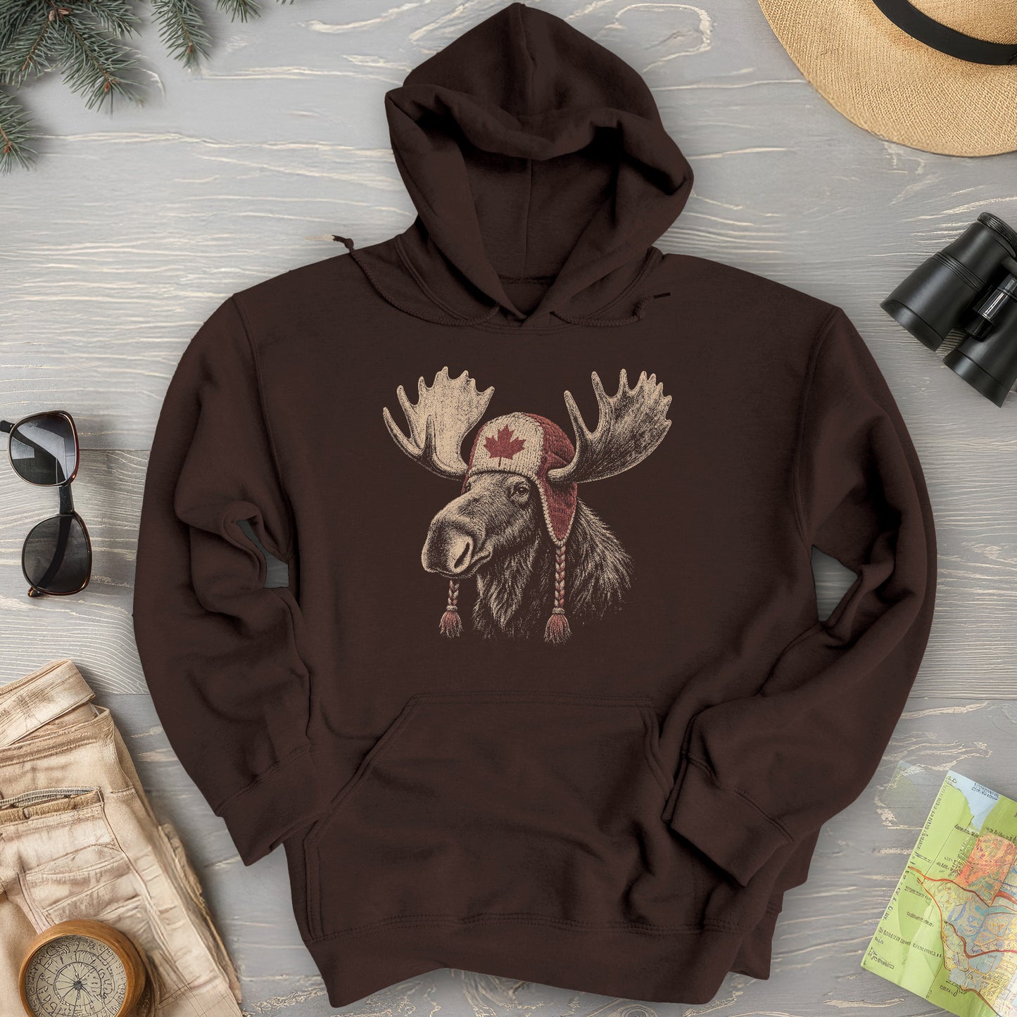 Canada Moose Cap Hoodie