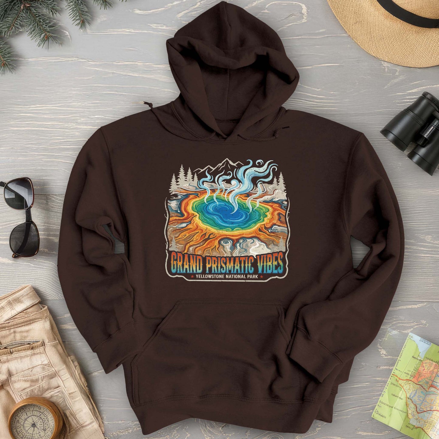 Grand Prismatic Vibes Hoodie