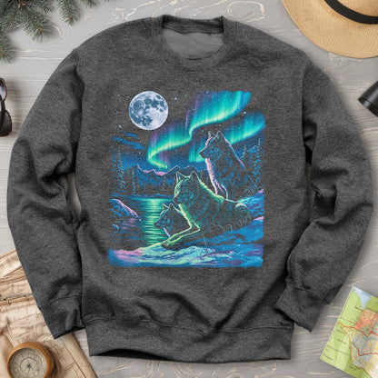 Northern Lights "Night Wolves" Sweatshirt
