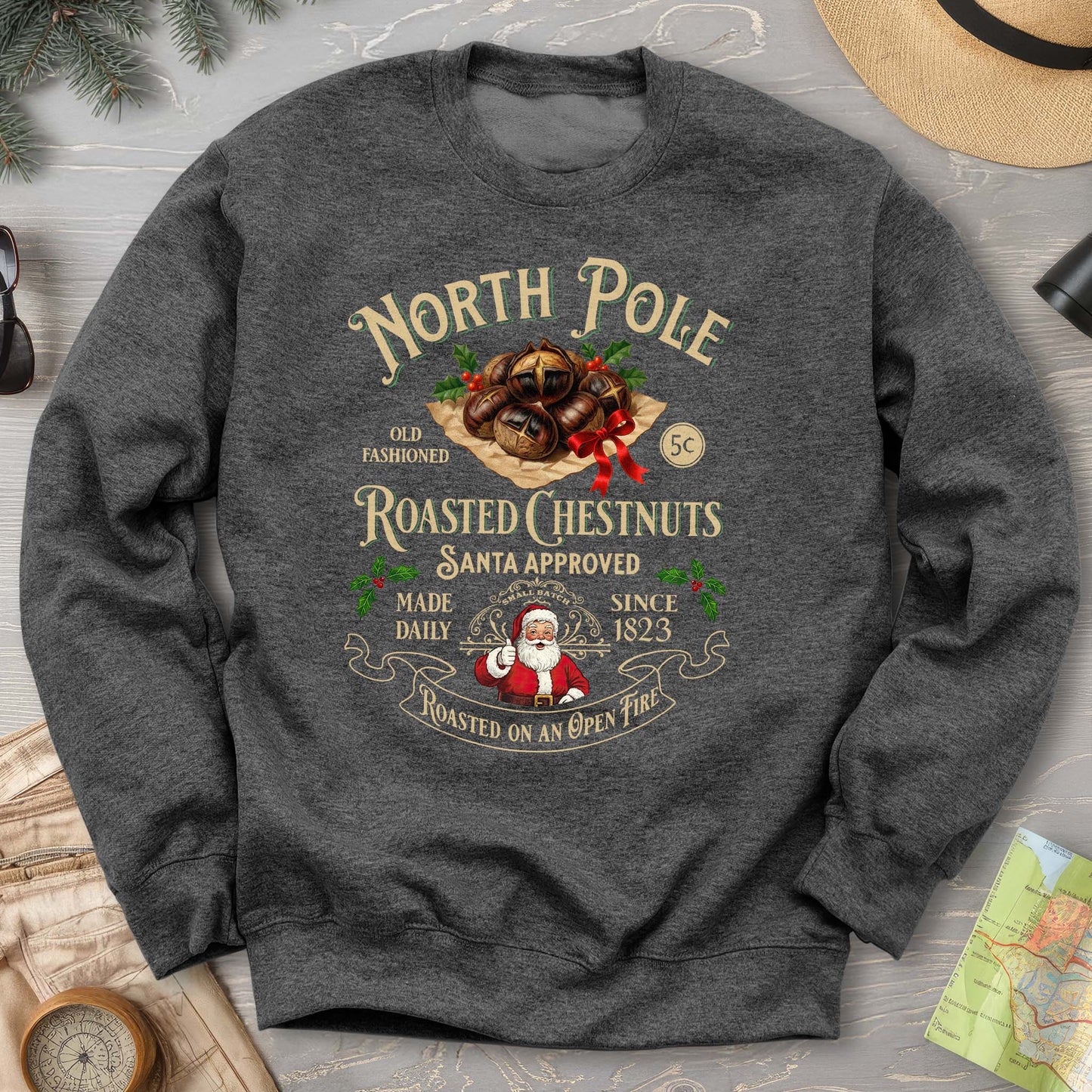 North Pole Roasted Chestnuts Sweatshirt