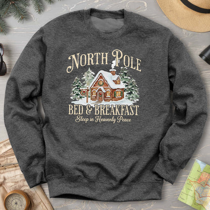 North Pole Bed and Breakfast "Heavenly Peace" Sweatshirt