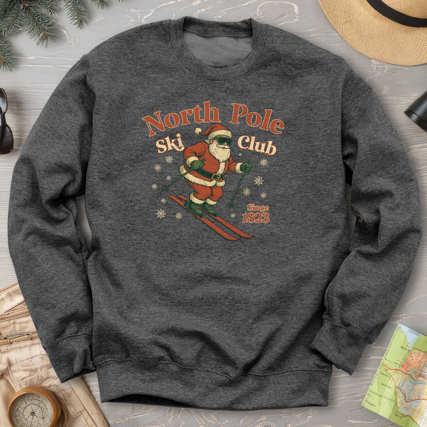 North Pole Ski Club Sweatshirt