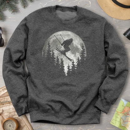 Bigfoot Ski Moon Sweatshirt