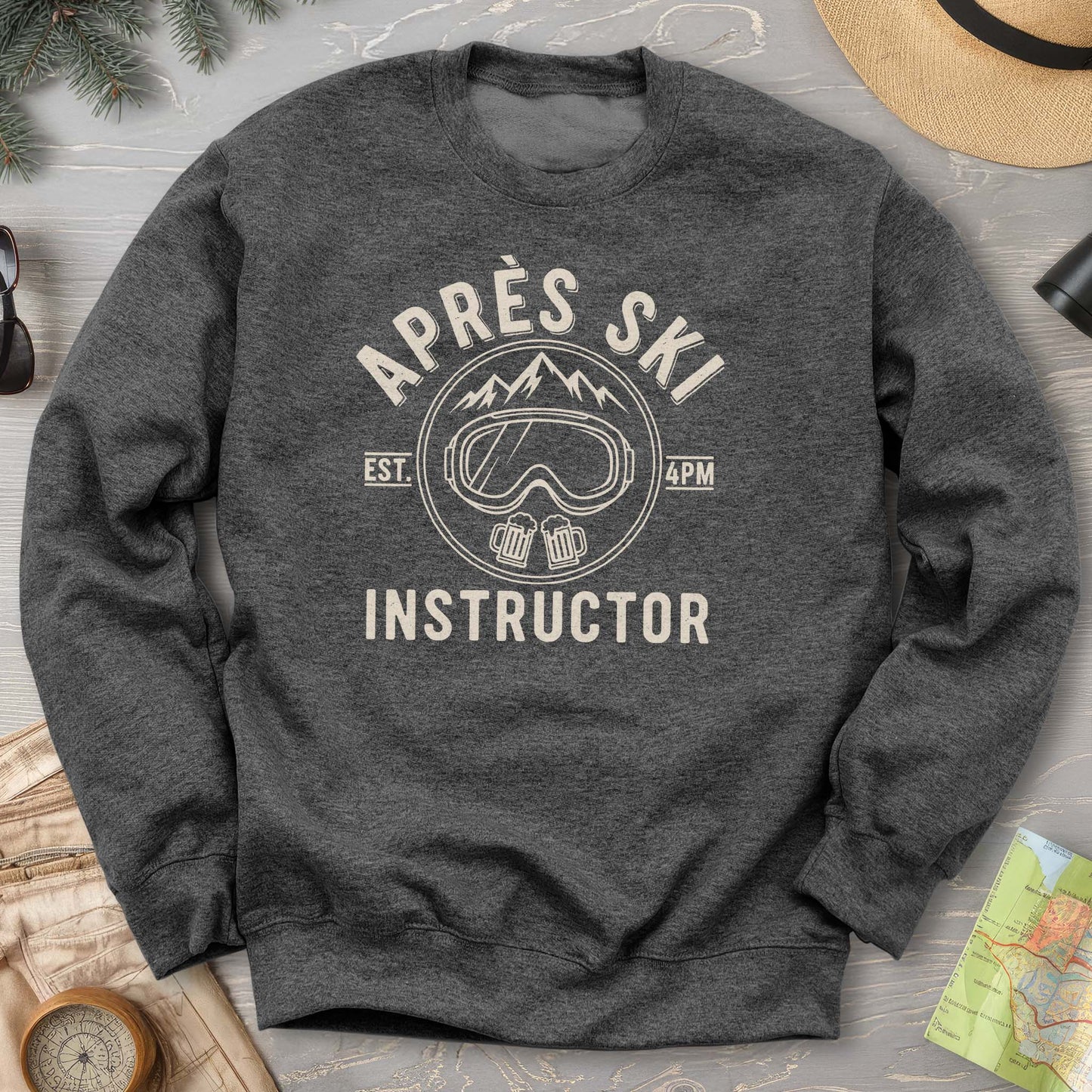Après Ski Instructor "Goggles" Sweatshirt