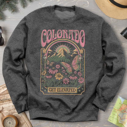 Colorado Get Elevated Butterfly Sweatshirt