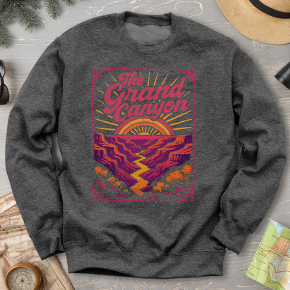 Grand Canyon Retro Neon Sweatshirt