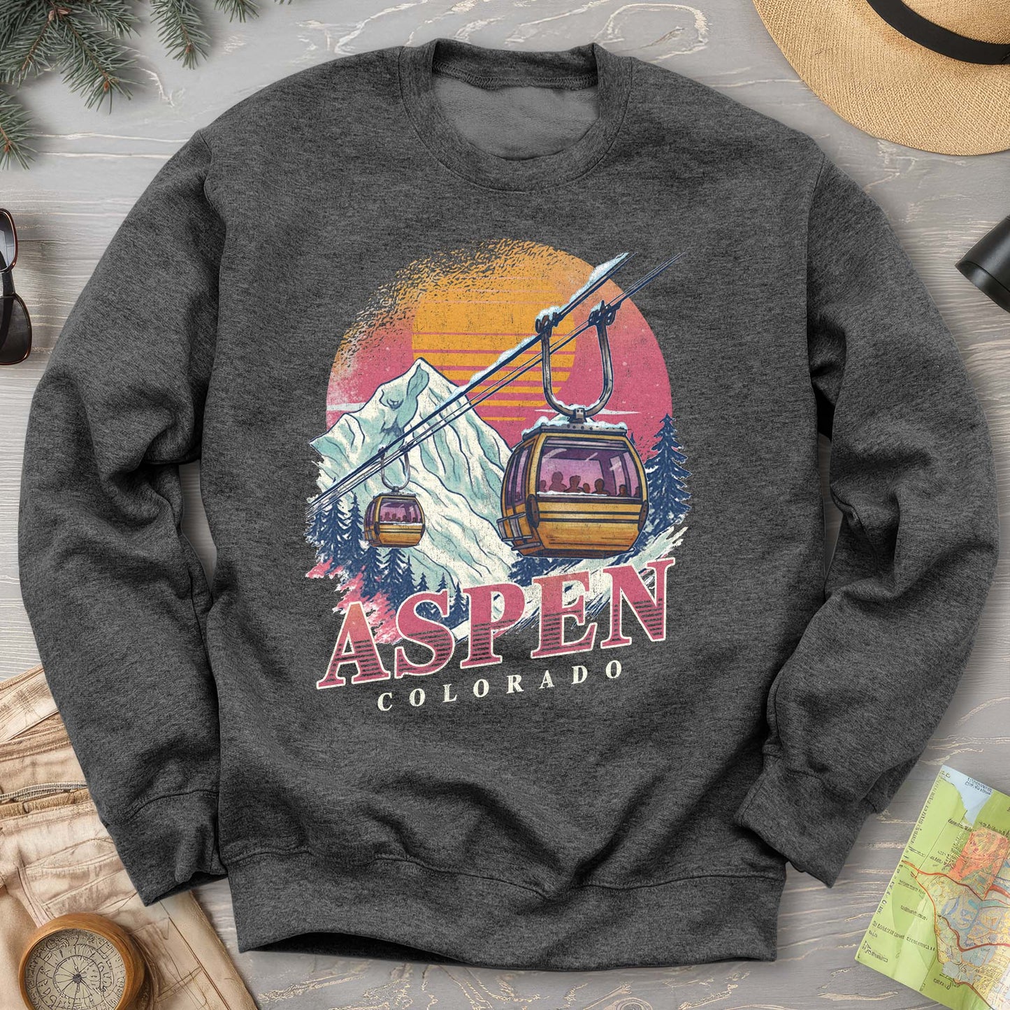 Aspen Retro Blast Sweatshirt